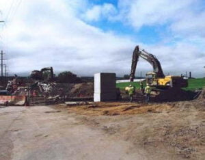 CV Drainage Structure Installation